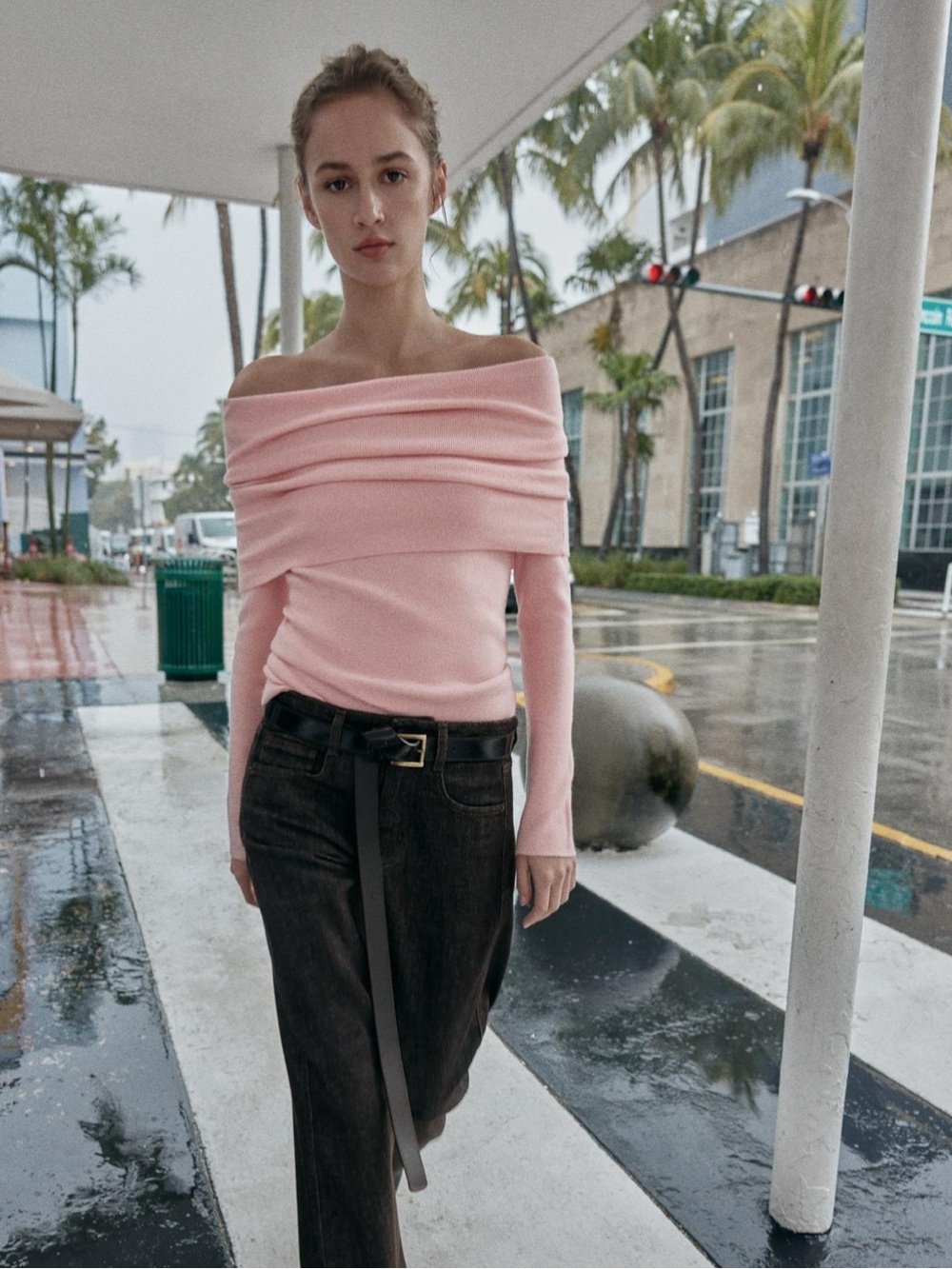 Zara Off Shoulder Knit NWT